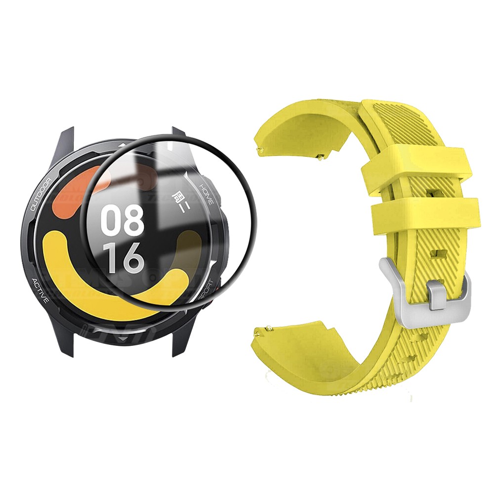 Vidrio Templado Nanoglass Y Pulso Correa Smartwatch Reloj Inteligente Xiaomi Watch S1 Active GL
