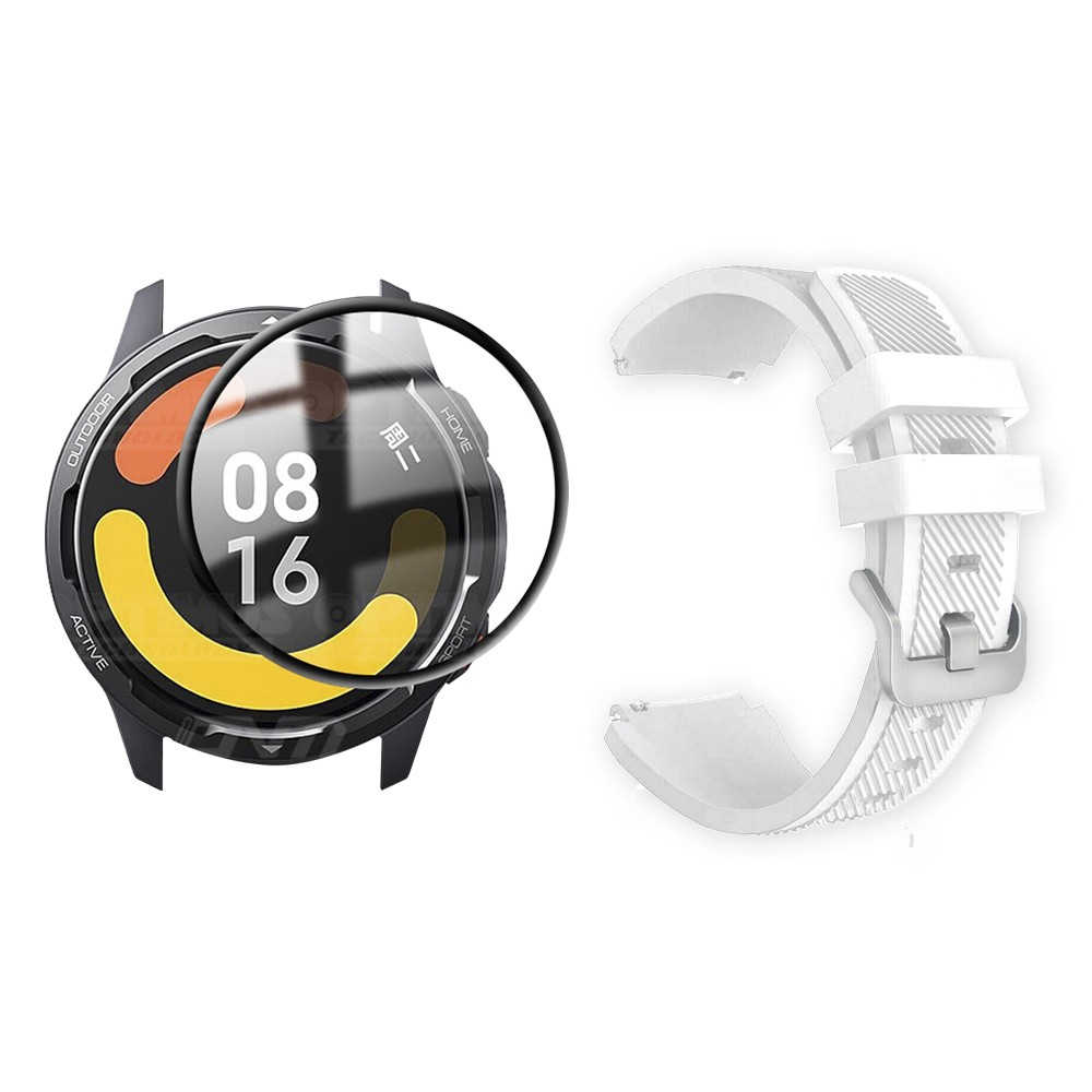 Vidrio Templado Nanoglass Y Pulso Correa Smartwatch Reloj Inteligente Xiaomi Watch S1 Active GL