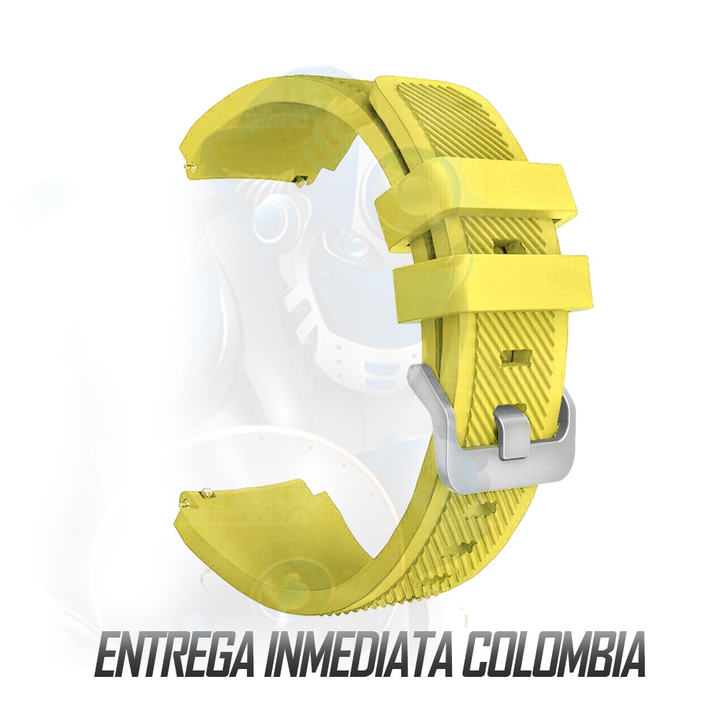 Correa Pulso Banda de Goma Rayada 22mm reloj Smartwatch para Xiaomi AmazFit GTR 3 PRO