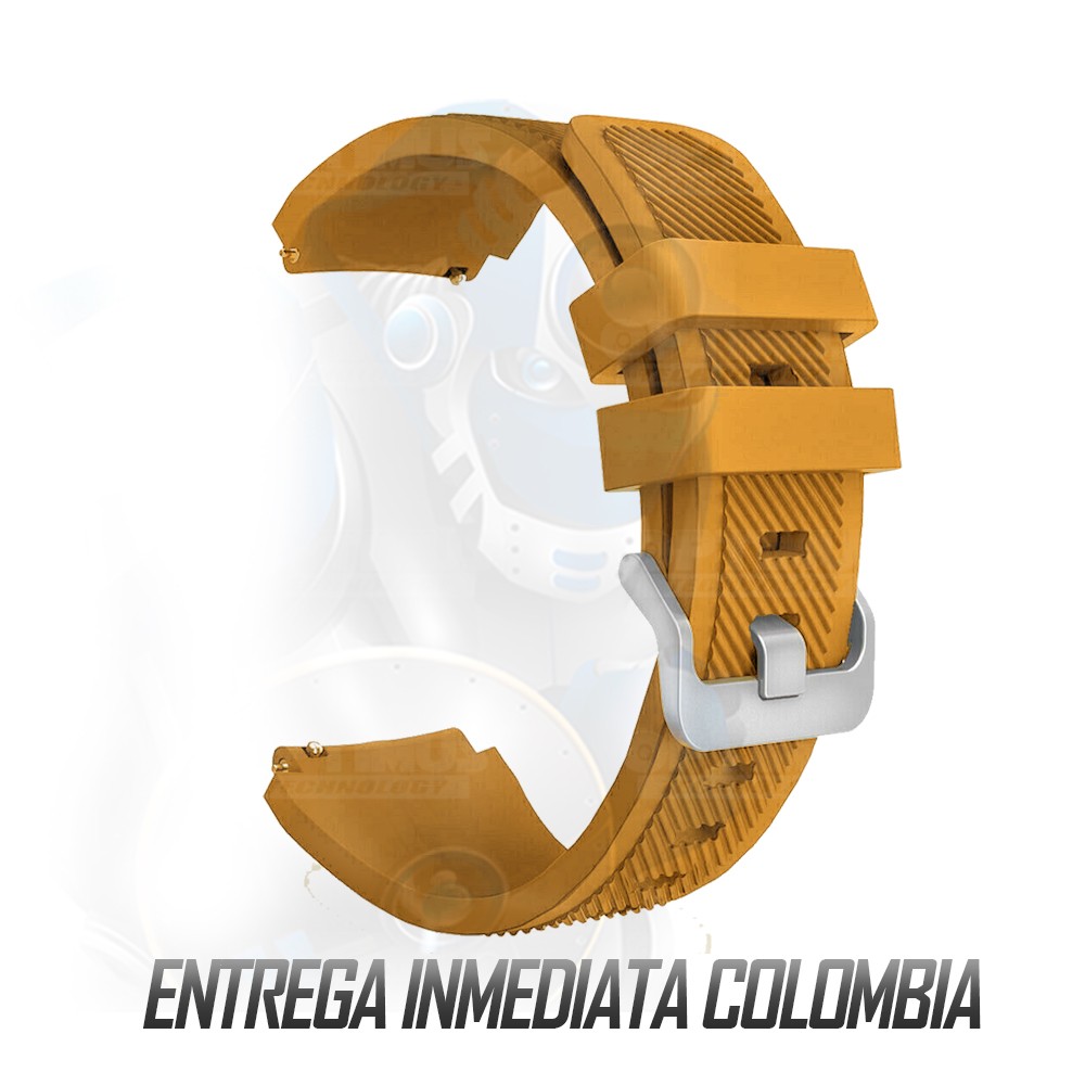 Correa Pulso Banda de Goma Rayada 22mm reloj Smartwatch para Xiaomi AmazFit GTR 3 PRO