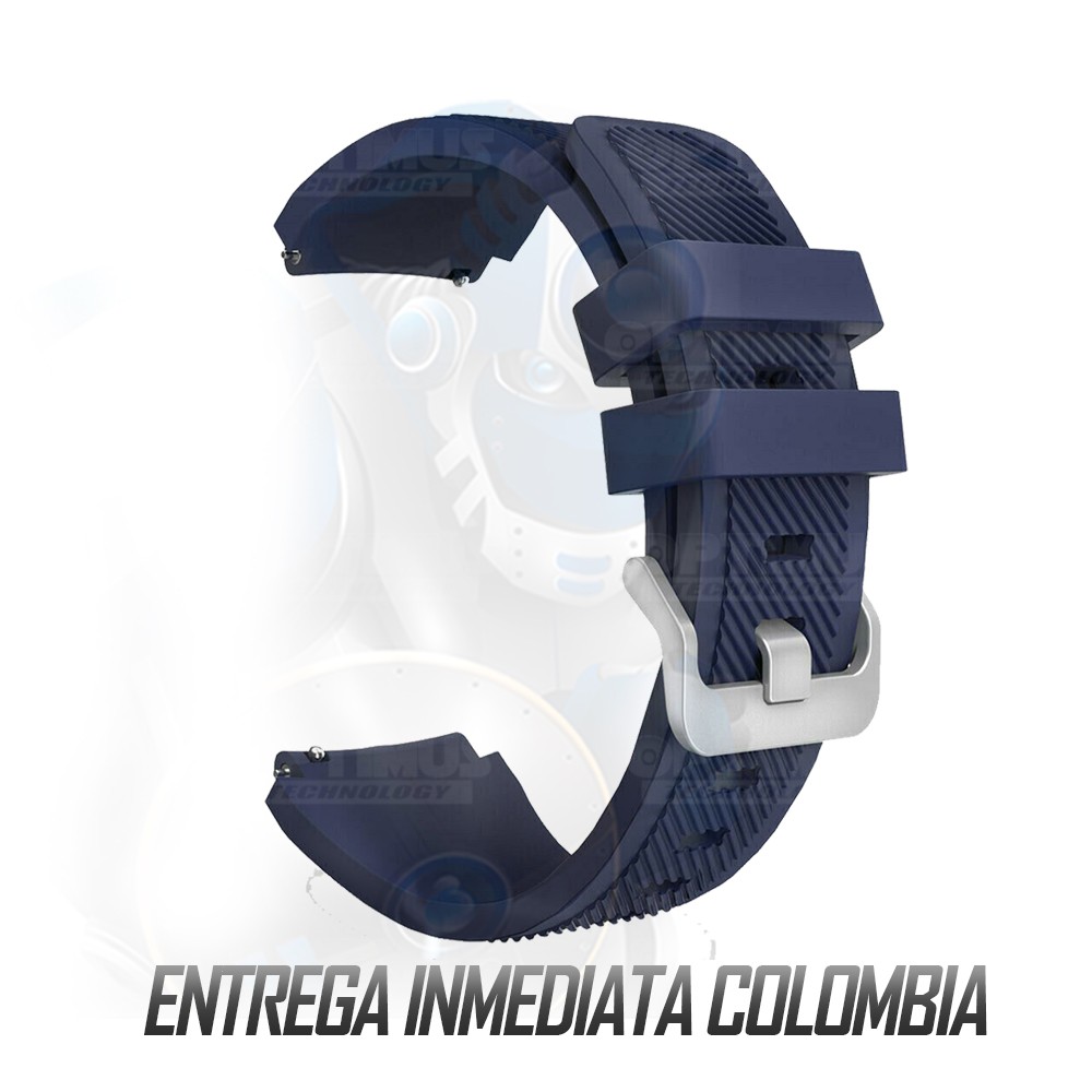 Correa Pulso Banda de Goma Rayada 22mm reloj Smartwatch para Xiaomi AmazFit GTR 3 PRO