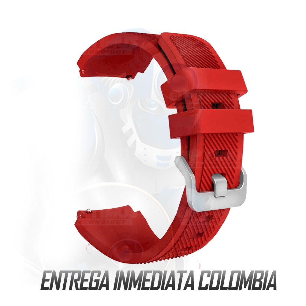 Correa Pulso Banda de Goma Rayada 22mm reloj Smartwatch para Xiaomi AmazFit GTR 3 PRO