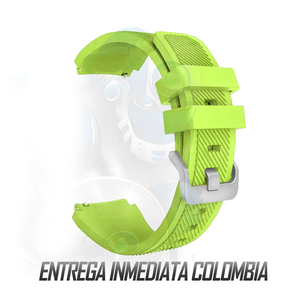 Correa Pulso Banda de Goma Rayada 22mm reloj Smartwatch para Xiaomi AmazFit GTR 3 PRO