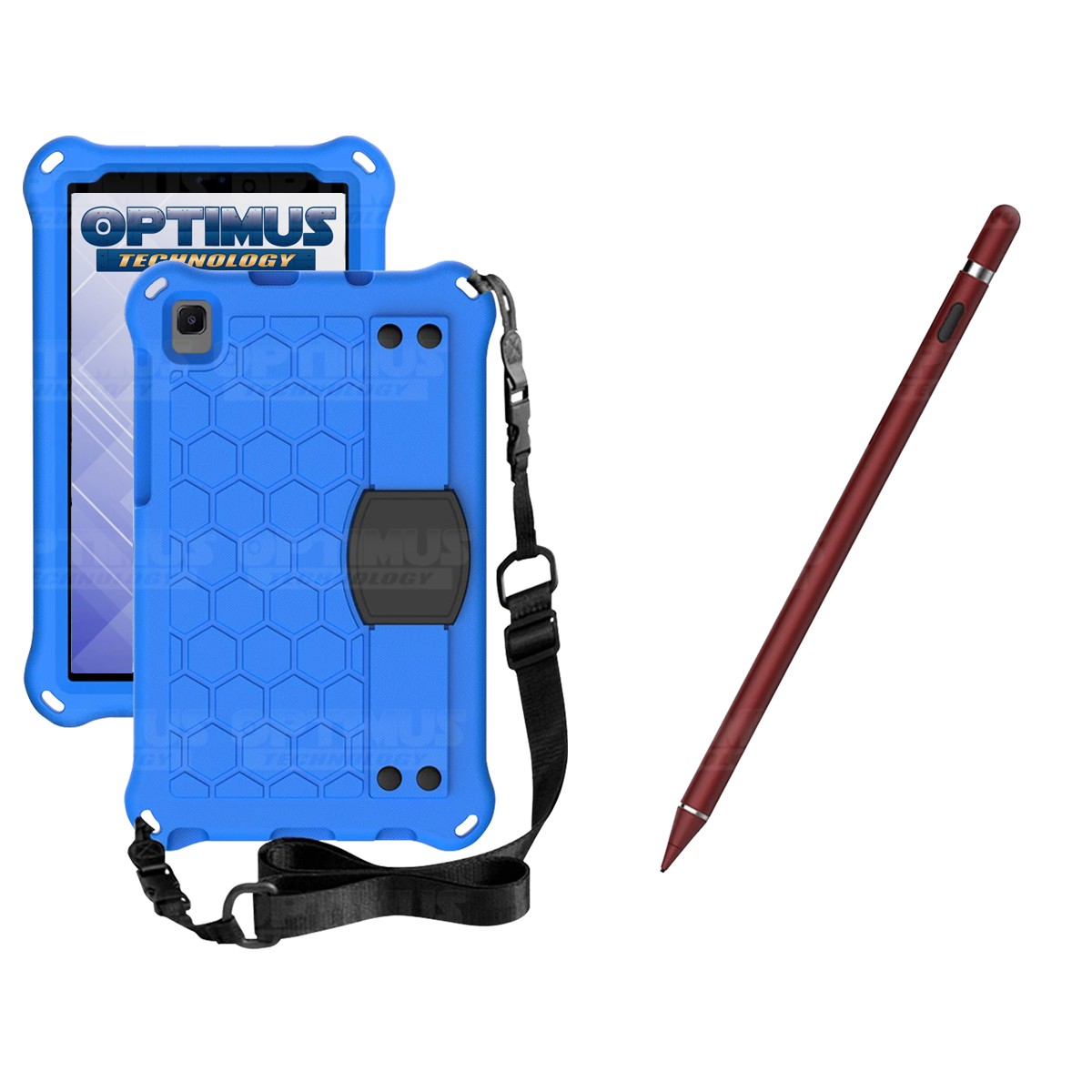 Kit Estuche Protector con Correa Y Lápiz Óptico Digital Stylus Pen para Tablet Samsung Galaxy Tab A7 Lite 8.7 2021 T220 - T225