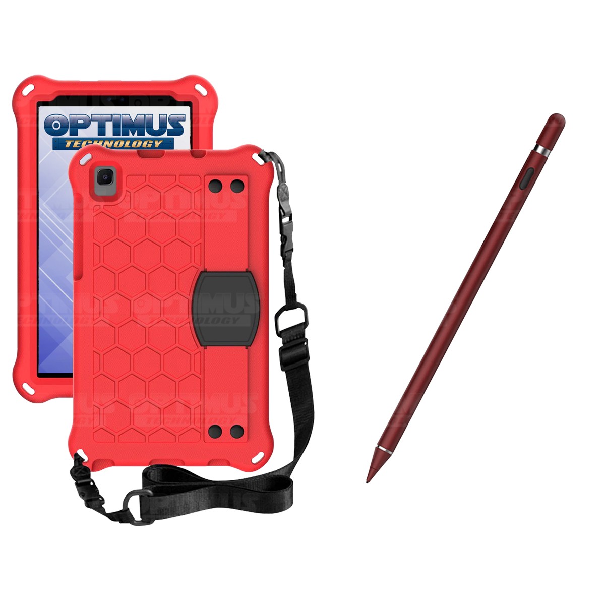 Kit Estuche Protector con Correa Y Lápiz Óptico Digital Stylus Pen para Tablet Samsung Galaxy Tab A7 Lite 8.7 2021 T220 - T225