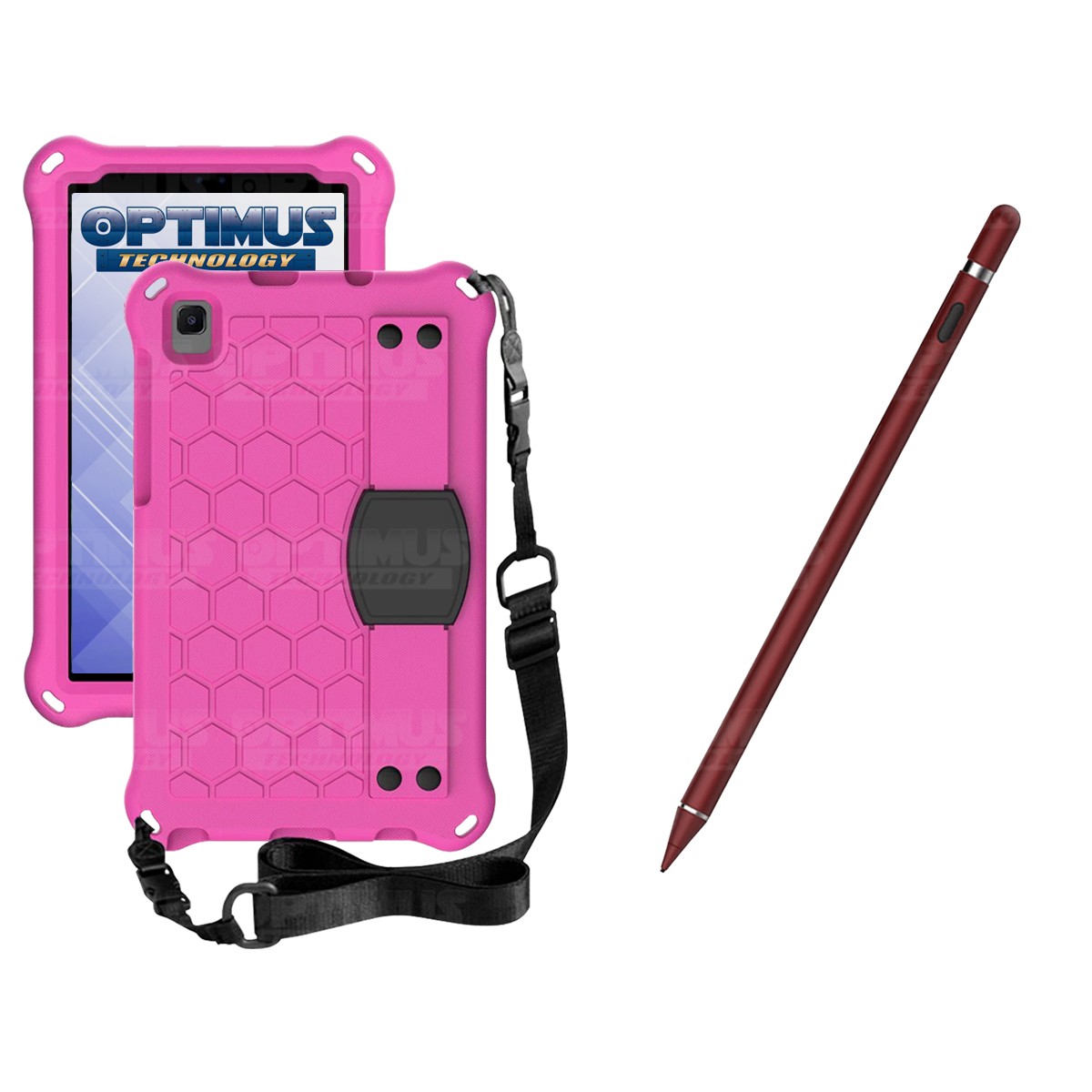 Kit Estuche Protector con Correa Y Lápiz Óptico Digital Stylus Pen para Tablet Samsung Galaxy Tab A7 Lite 8.7 2021 T220 - T225