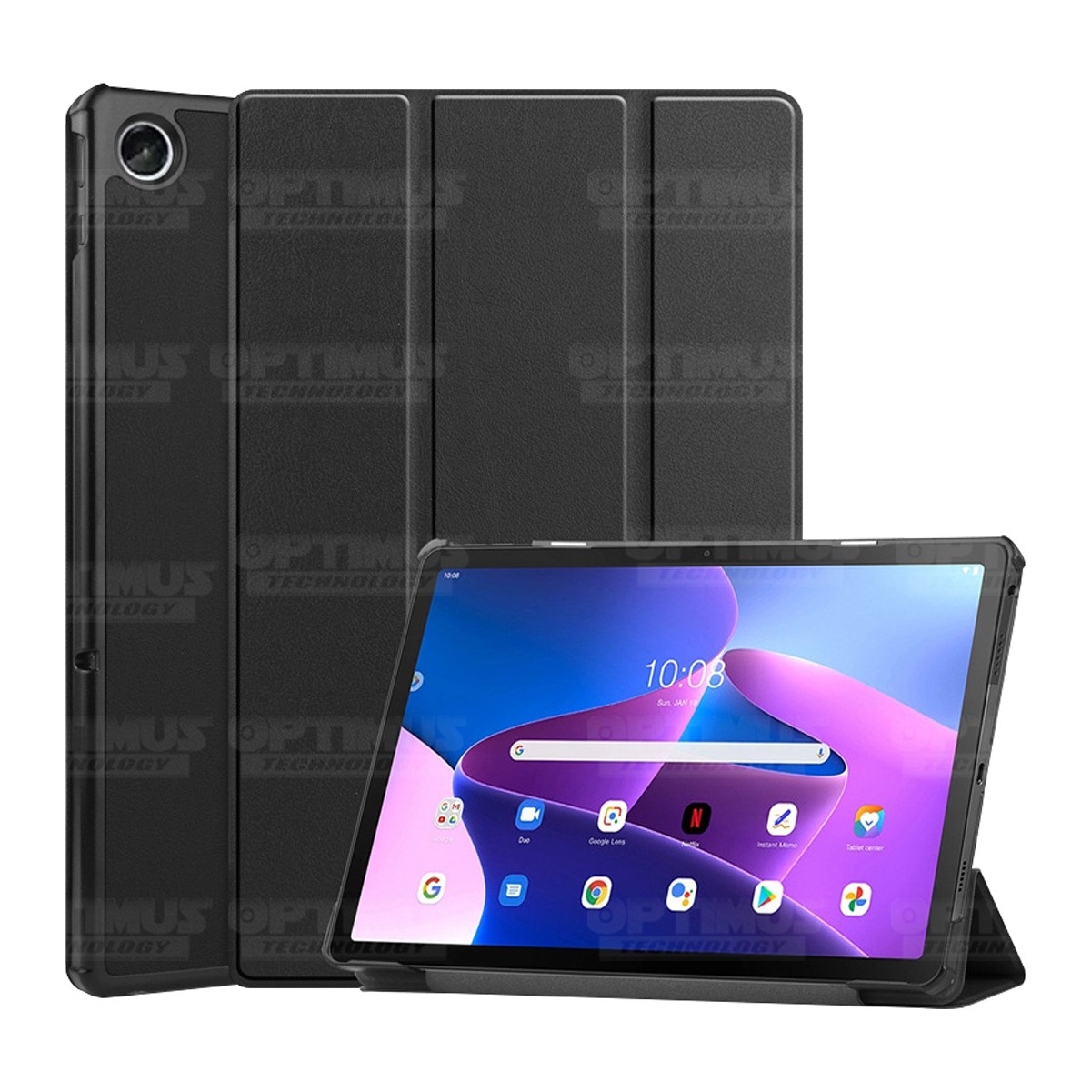 Estuche Case Forro Protector Con Tapa Tablet Lenovo Tab M10 Plus 3era Gen 10.6 2022 TB-125FU / TB-128F