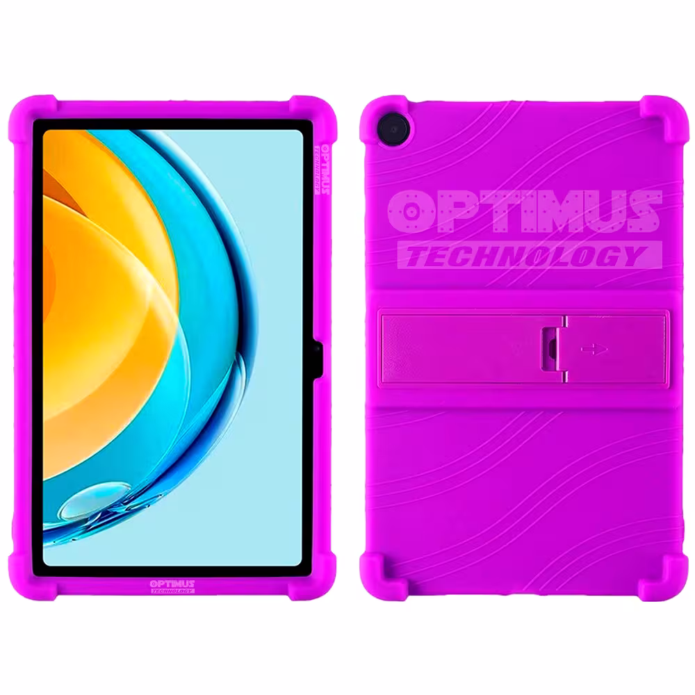 Estuche Case protector de goma Tablet Lenovo M10 Plus 3era Gen 10.6 2022 TB-125FU / TB-128F Anti golpes con soporte