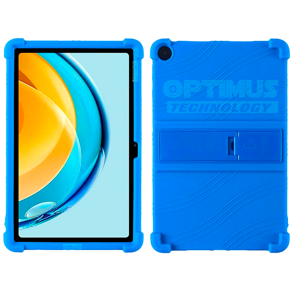 Estuche Case protector de goma Tablet Lenovo M10 Plus 3era Gen 10.6 2022 TB-125FU / TB-128F Anti golpes con soporte