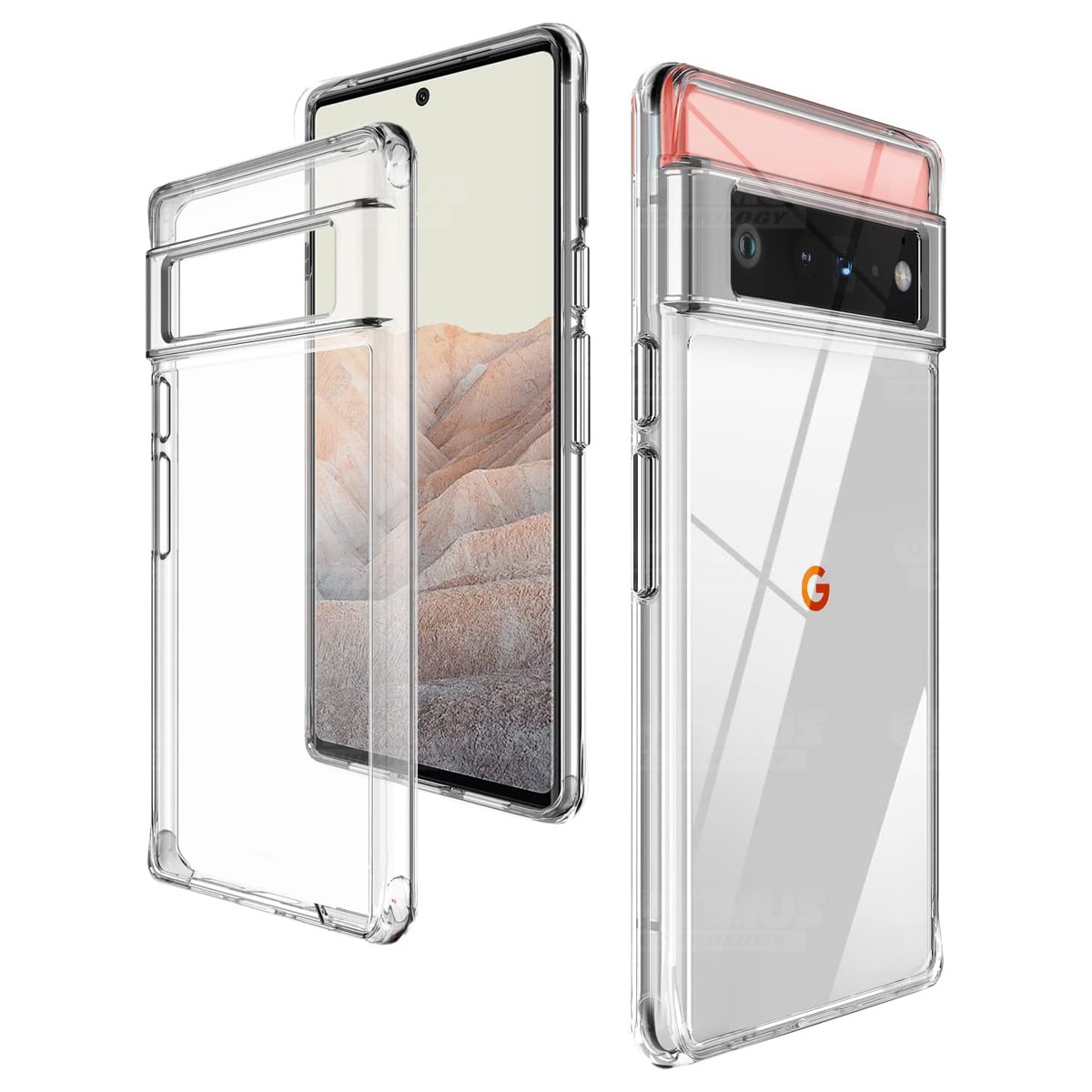 Estuche Case Forro Carcasa Protectora Delgada y suave para Celular Smartphone Google Pixel 6 Pro