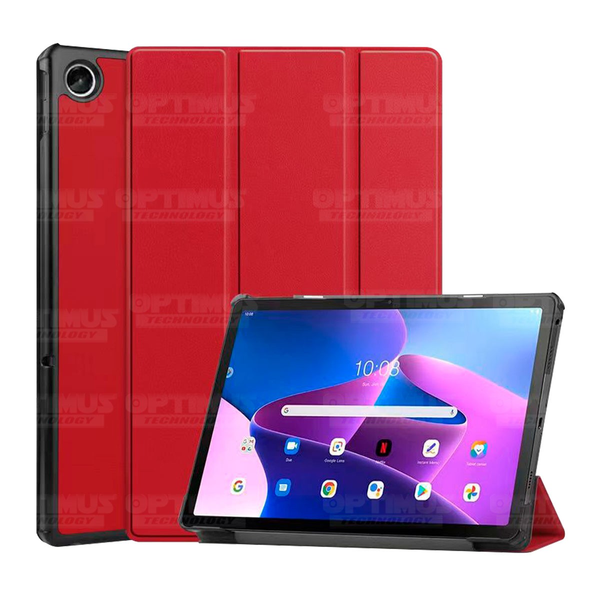 Estuche Case Forro Protector Con Tapa Tablet Lenovo Tab M10 Plus 3era Gen 10.6 2022 TB-125FU / TB-128F