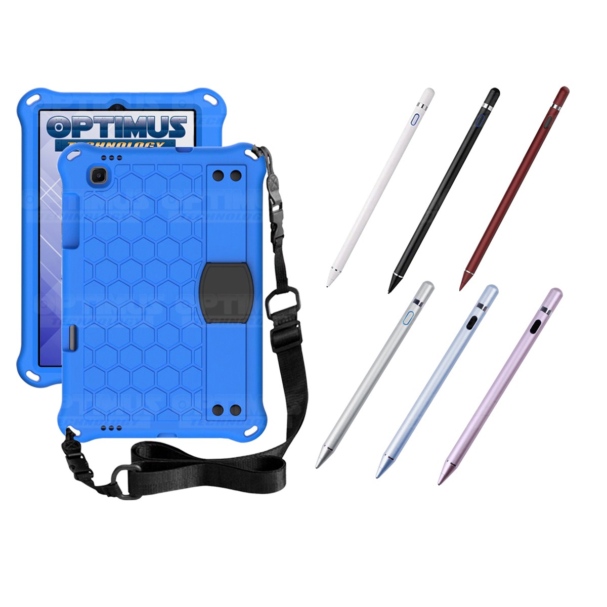 Kit Estuche Protector con Correa Y Lápiz Óptico Digital Stylus Pen para Tablet Samsung Galaxy Tab S6 Lite 10.4 2022 P619 - P613