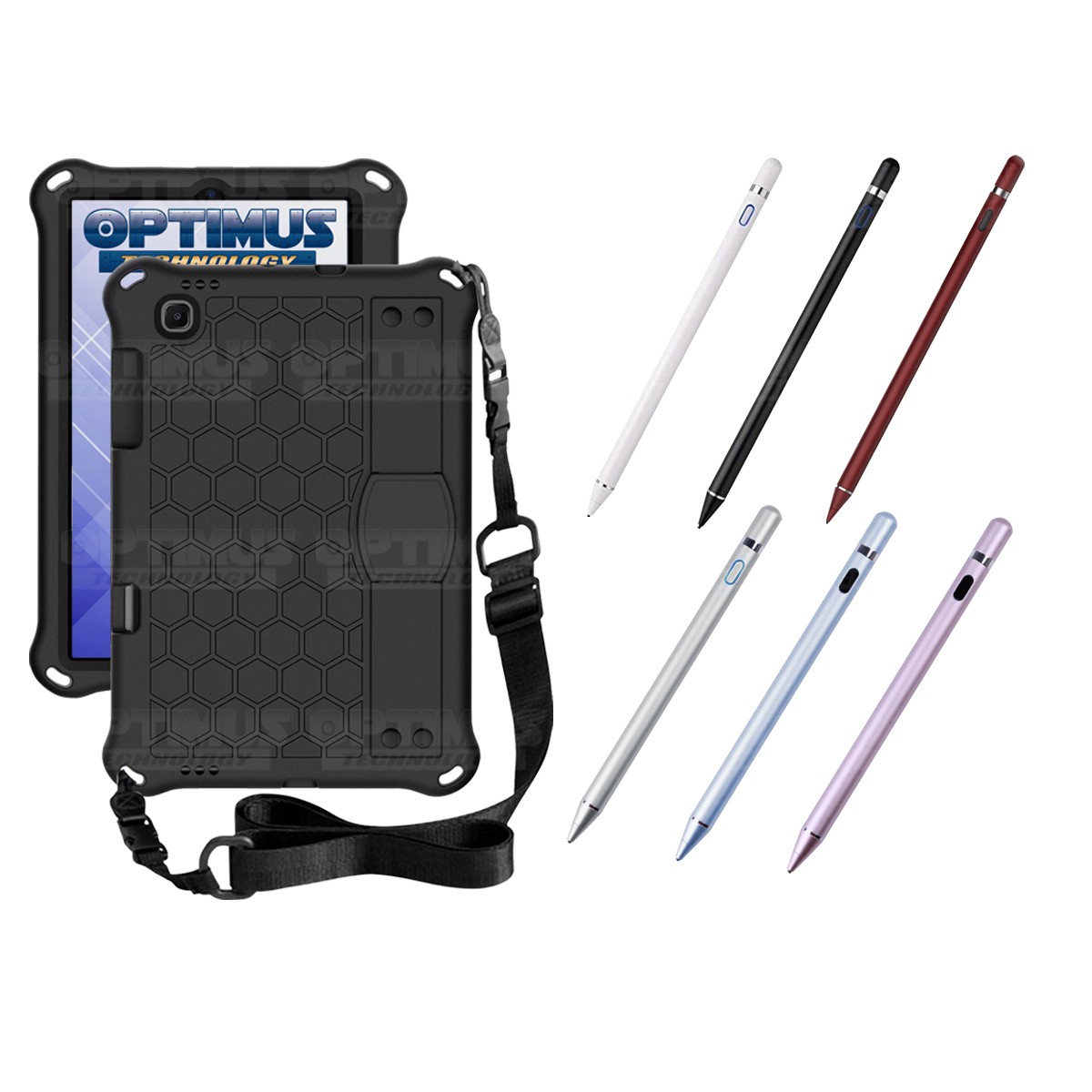 Kit Estuche Protector con Correa Y Lápiz Óptico Digital Stylus Pen para Tablet Lenovo M10 Plus Tb-x606f