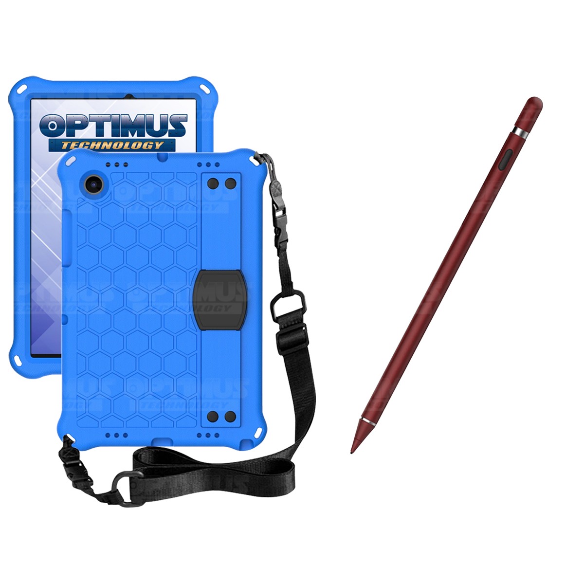 Kit Estuche Protector con Correa Y Lápiz Digital Stylus Pen para Tablet Samsung Galaxy Tab A8 10.5 2021 - 2022 SM-x200