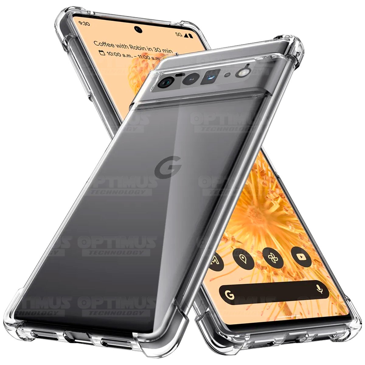 Estuche Case Forro Carcasa Protectora Delgada Anticaída para Celular Smartphone Google Pixel 6 Pro