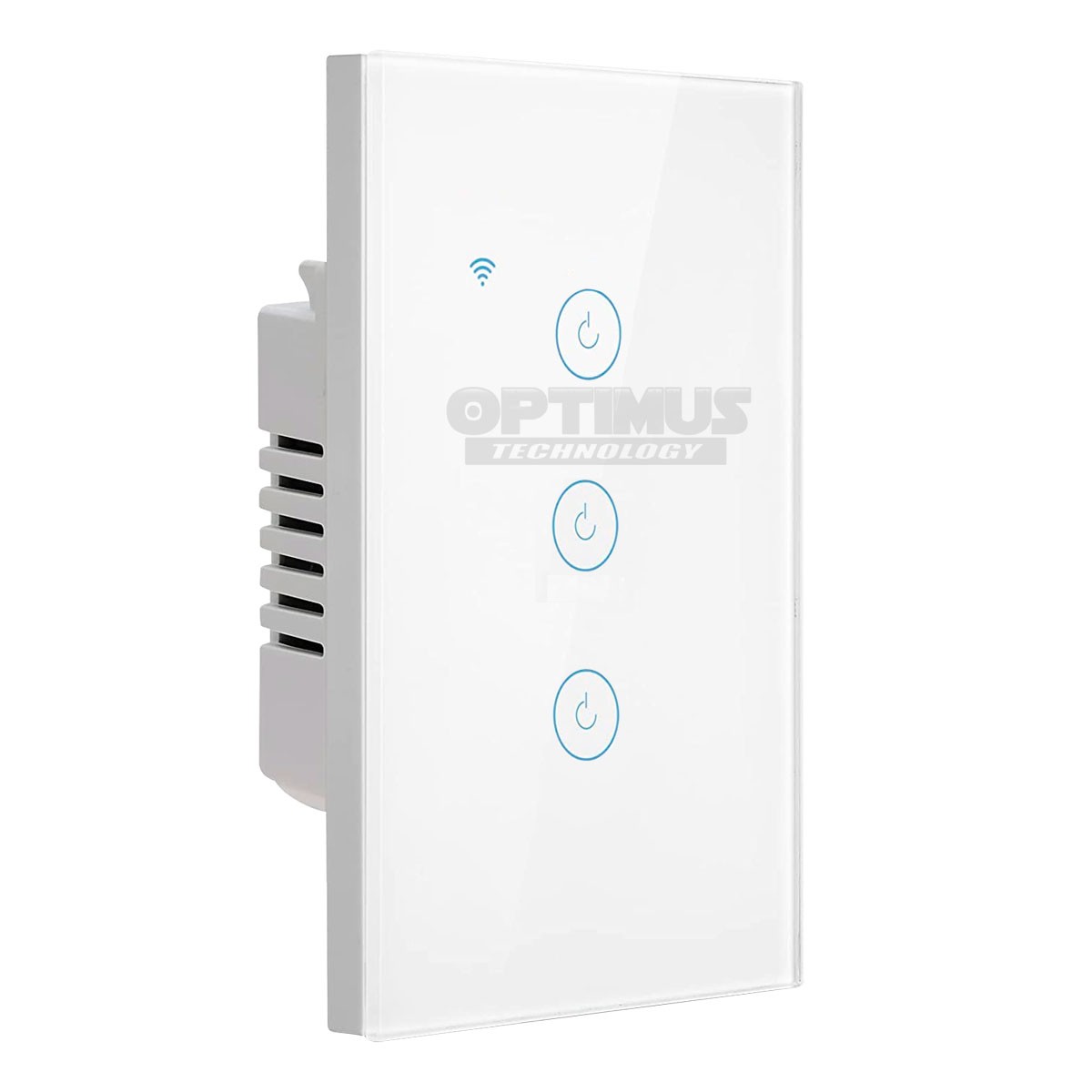 Interruptor de luz inteligente Wifi Smart Switch de 3 vías Táctil Panel de vidrio para Google Home Apple Home Kit Amazon Alexa