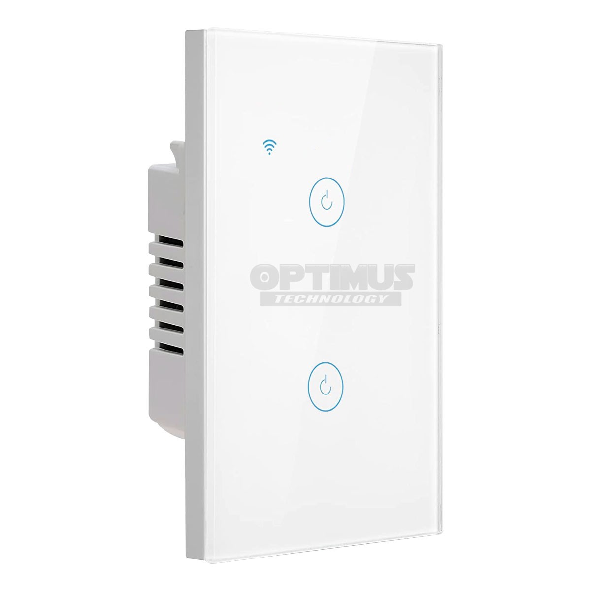 Interruptor de luz inteligente Wifi Smart Switch de 2 vías Táctil Panel de vidrio para Google Home Apple Home Kit Amazon Alexa