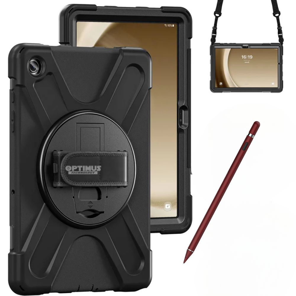 Kit Estuche Protector Correa Y Lápiz Digital Stylus Pen para Tablet Lenovo M10 HD 3rd Gen TB-328 2022 10.1 Pulgadas ZAAF0071CO-22007