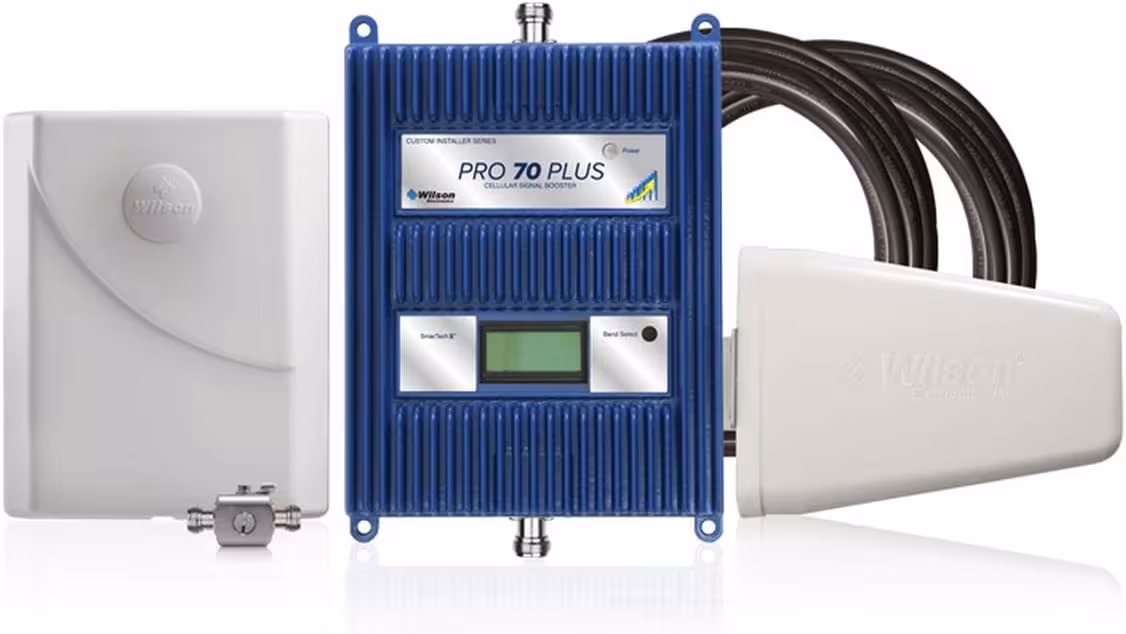 KIT Amplificador de señal Wilson Pro 70 Plus (75 Ohm) Repotenciado COL - Empresas 460127