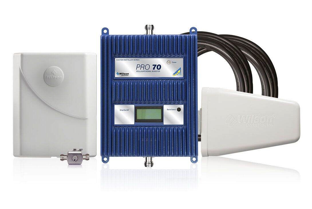 KIT Amplificador de señal Wilson Pro 70 (50 Ohm) Repotenciado COL - Empresas