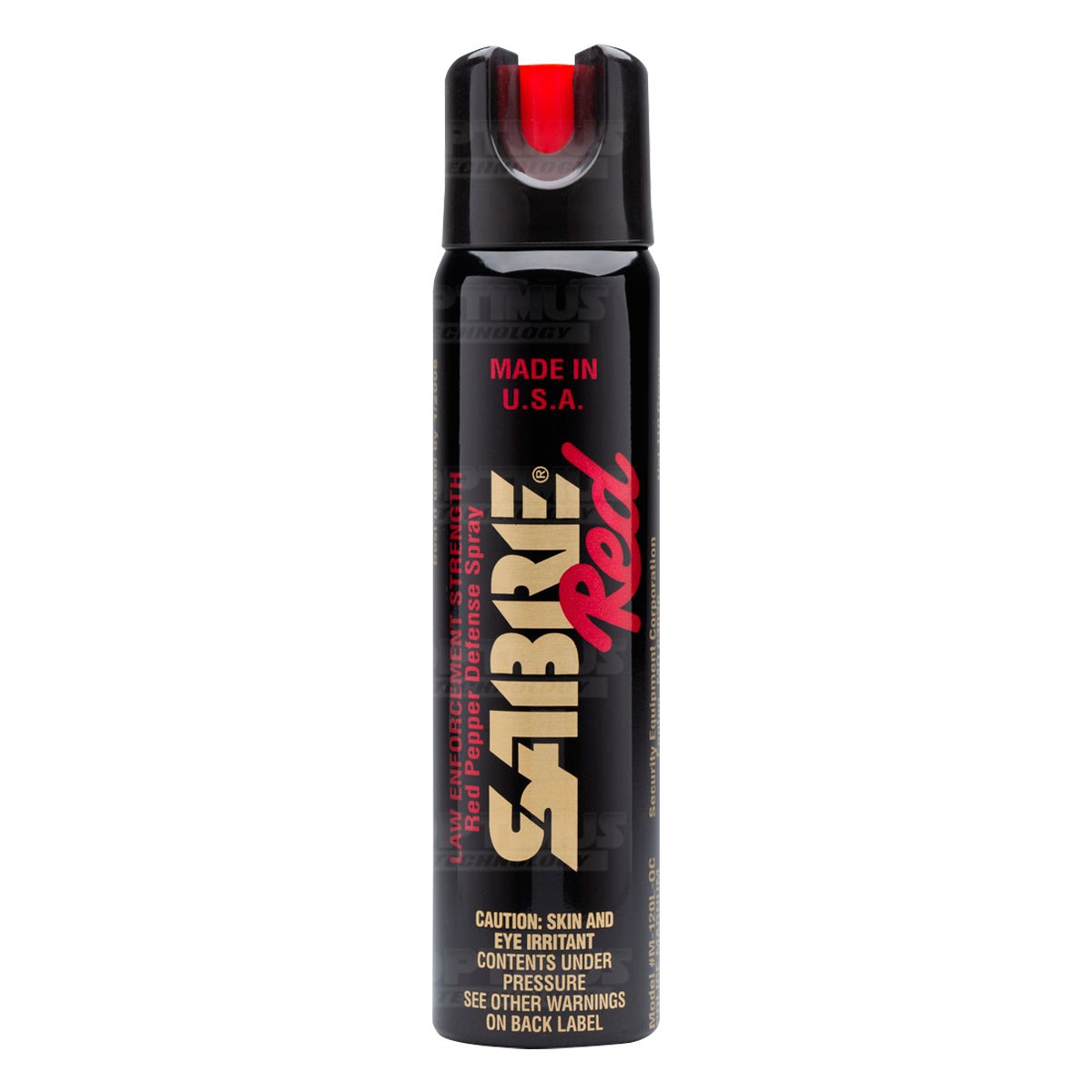 Seguridad Spray Aerosol Gas Pimienta, Portátil Lacrimógeno Defensa Personal Sabre RED Profesional Magnum 92gr Protección Grande
