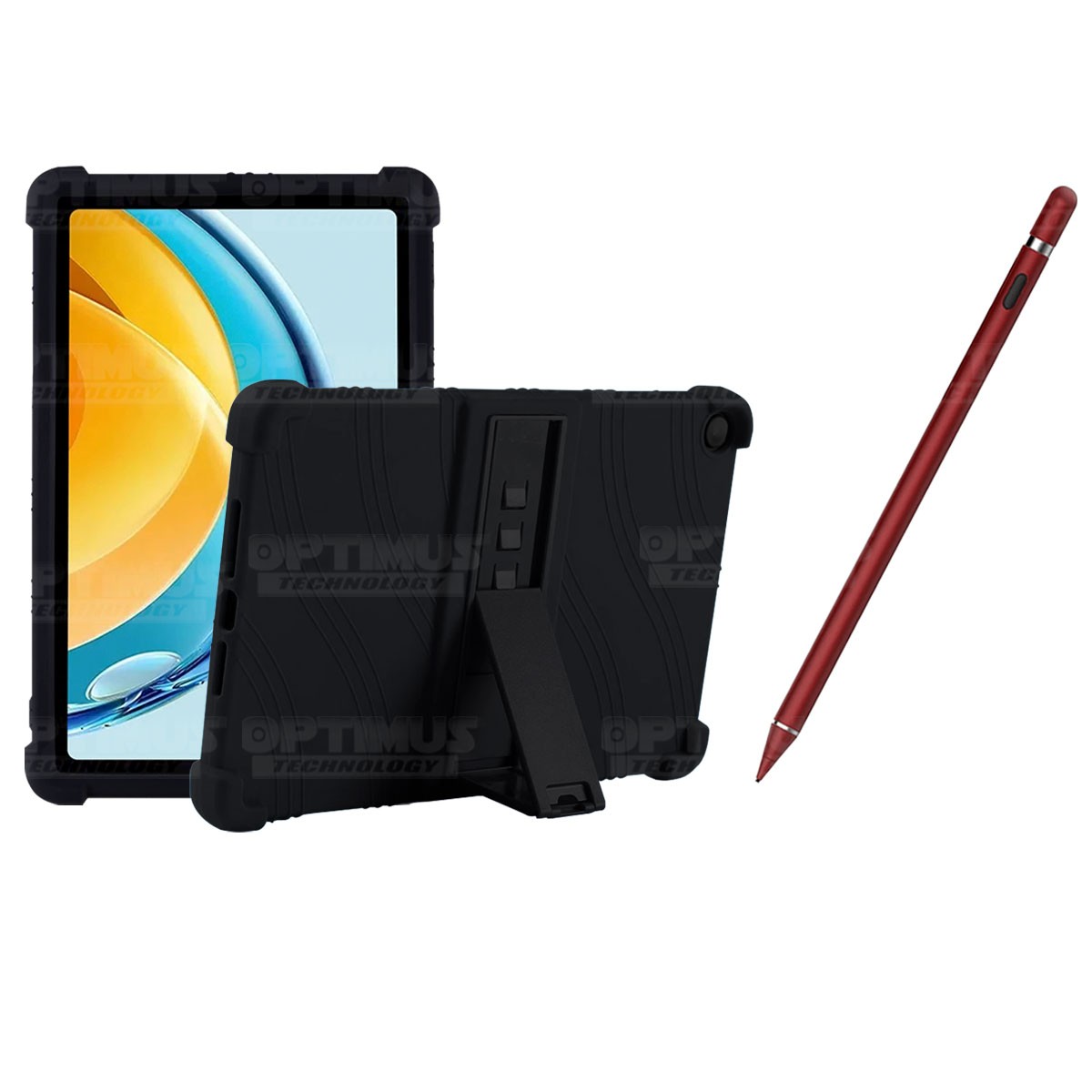 Kit Estuche Protector de goma antigolpes Y Lápiz Óptico Digital Stylus Pen para Tablet Huawei Matepad SE 10.4 Pulgadas 2023