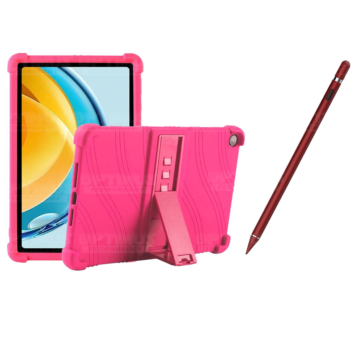 Kit Estuche Protector de goma antigolpes Y Lápiz Óptico Digital Stylus Pen para Tablet Huawei Matepad SE 10.4 Pulgadas 2023