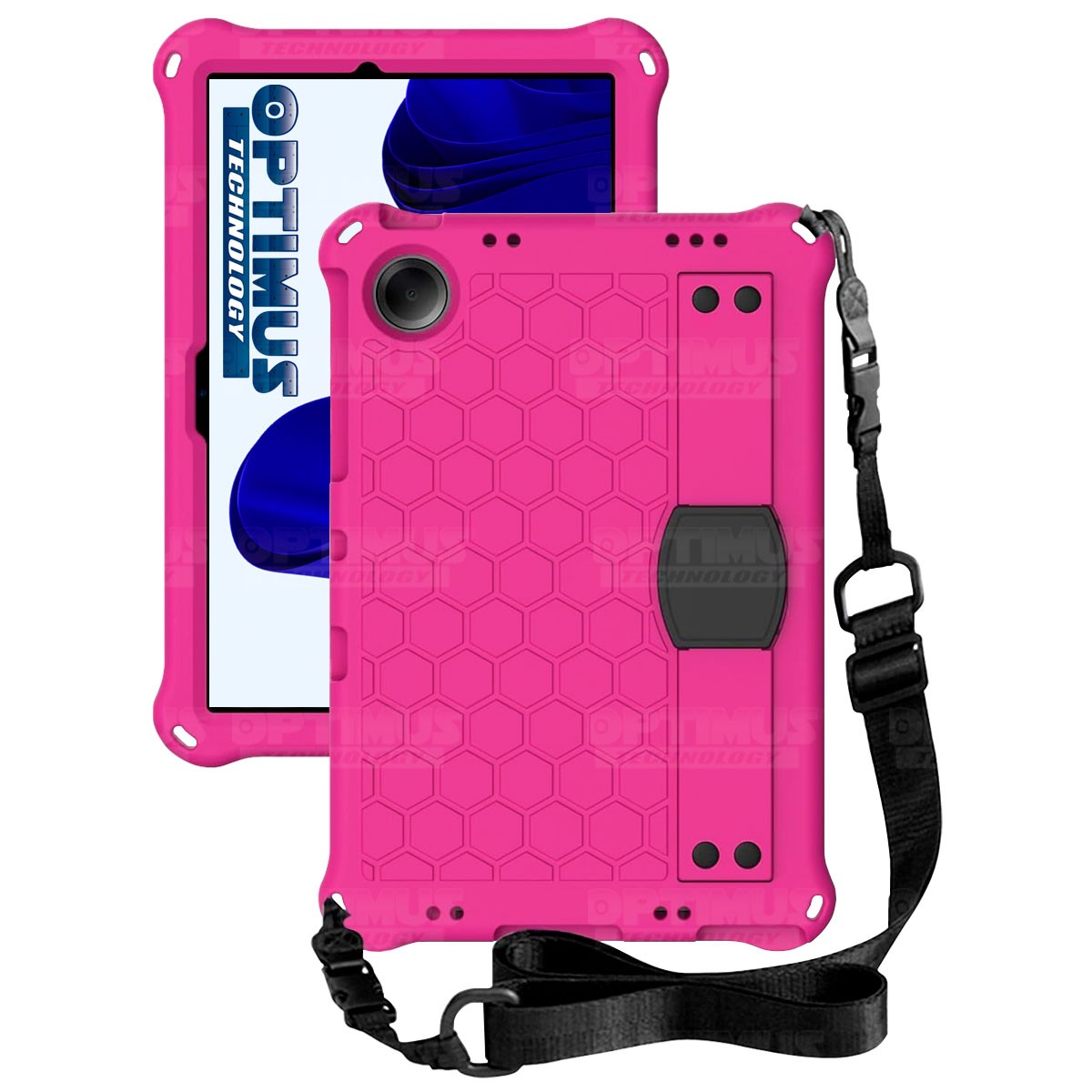 Estuche Protector con Correa Desmontable Tablet Xiaomi Redmi Pad SE 11 Pulgadas 2023 Wifi Anti golpes con soporte