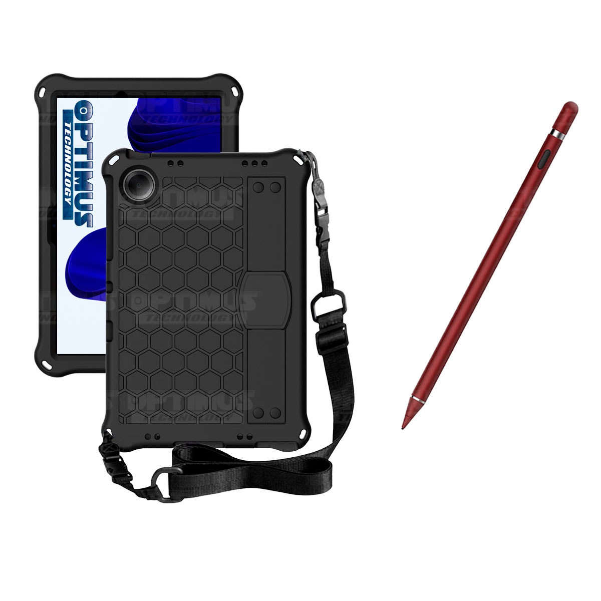 Kit Estuche Protector con Correa Y Lápiz Digital Stylus Pen para Tablet Xiaomi Redmi Pad SE 11 Pulgadas 2023 Wifi