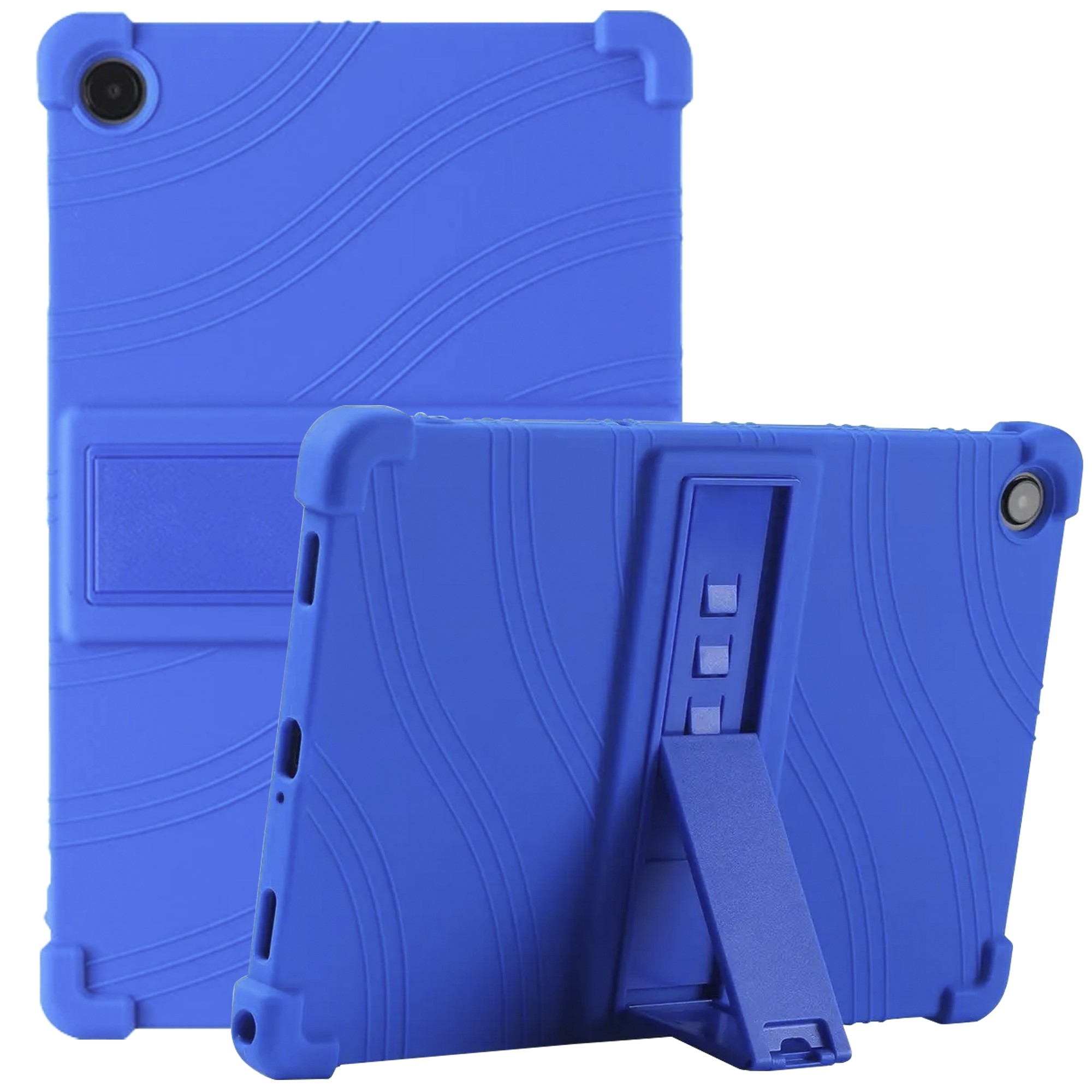 Estuche Case protector de goma para Tablet Samsung Galaxy Tab A9 Plus 11 Pulgadas SM-X210 / X216 / X218 Anti golpes con soporte