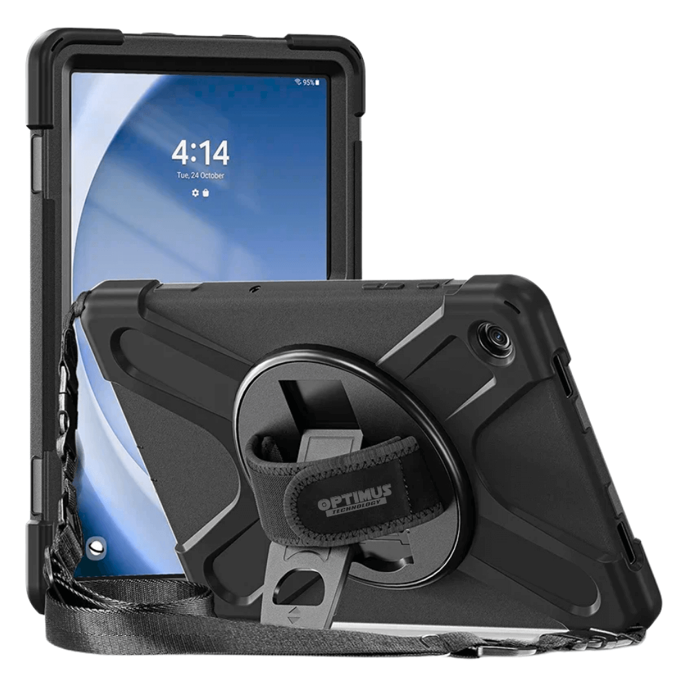 Estuche Protector con Correa para Tablet Samsung Galaxy Tab A9 8.7 Pulgadas SM-X110 / X115 Anti golpes soporte