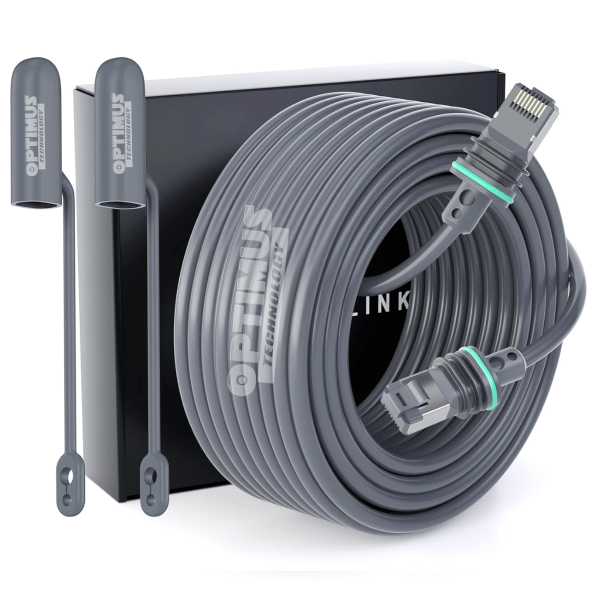 Cable Para Starlink Gen 3 V4 150 Pies (45.7 Metros) – Extensión Impermeable para Satélite Starlink V3/V4 | OPTIMUS TECHNOLOGY