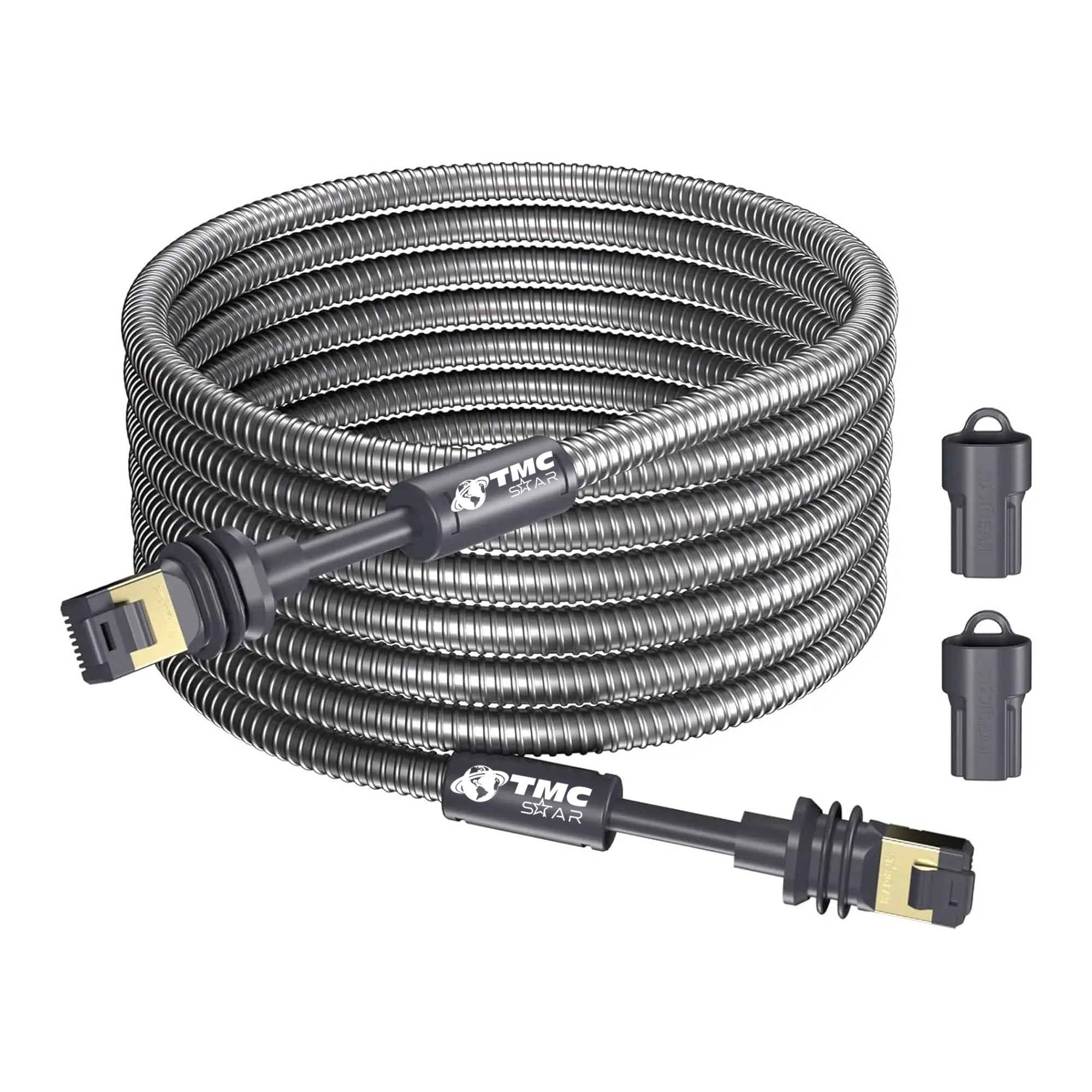 Cable blindado para Starlink Gen 3 V4 25 metros acero inoxidable | TMC STAR