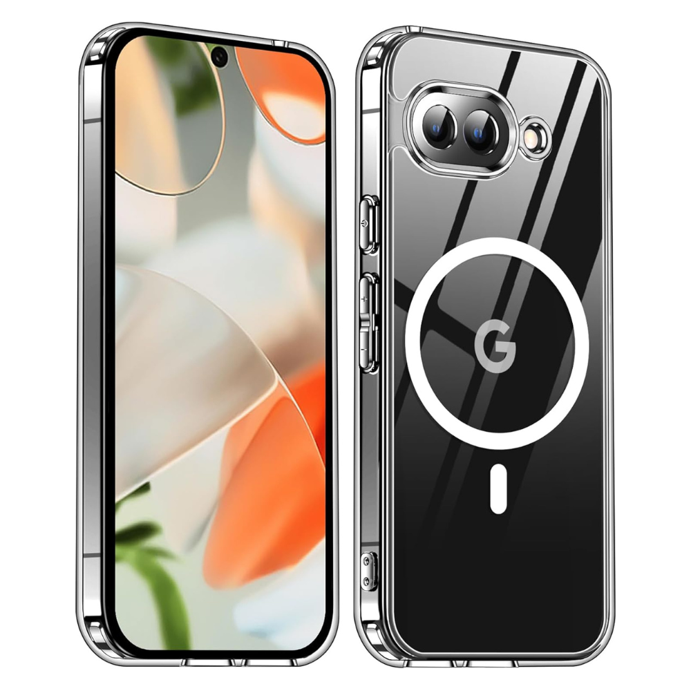 Estuche Case Para Google Pixel 9A Transparente con Tecnología MagSafe