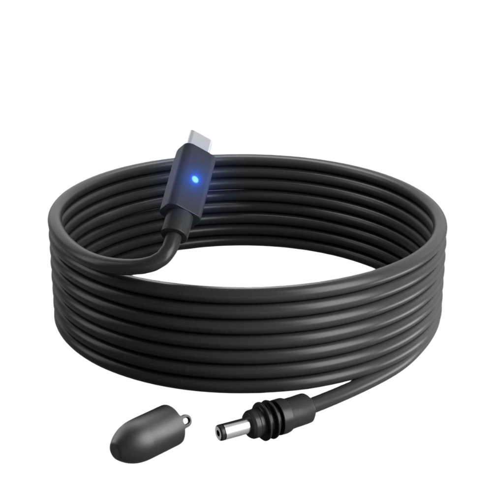 Cable Tipo C Con Indicador Led Para Starlink Mini De 5 Metros