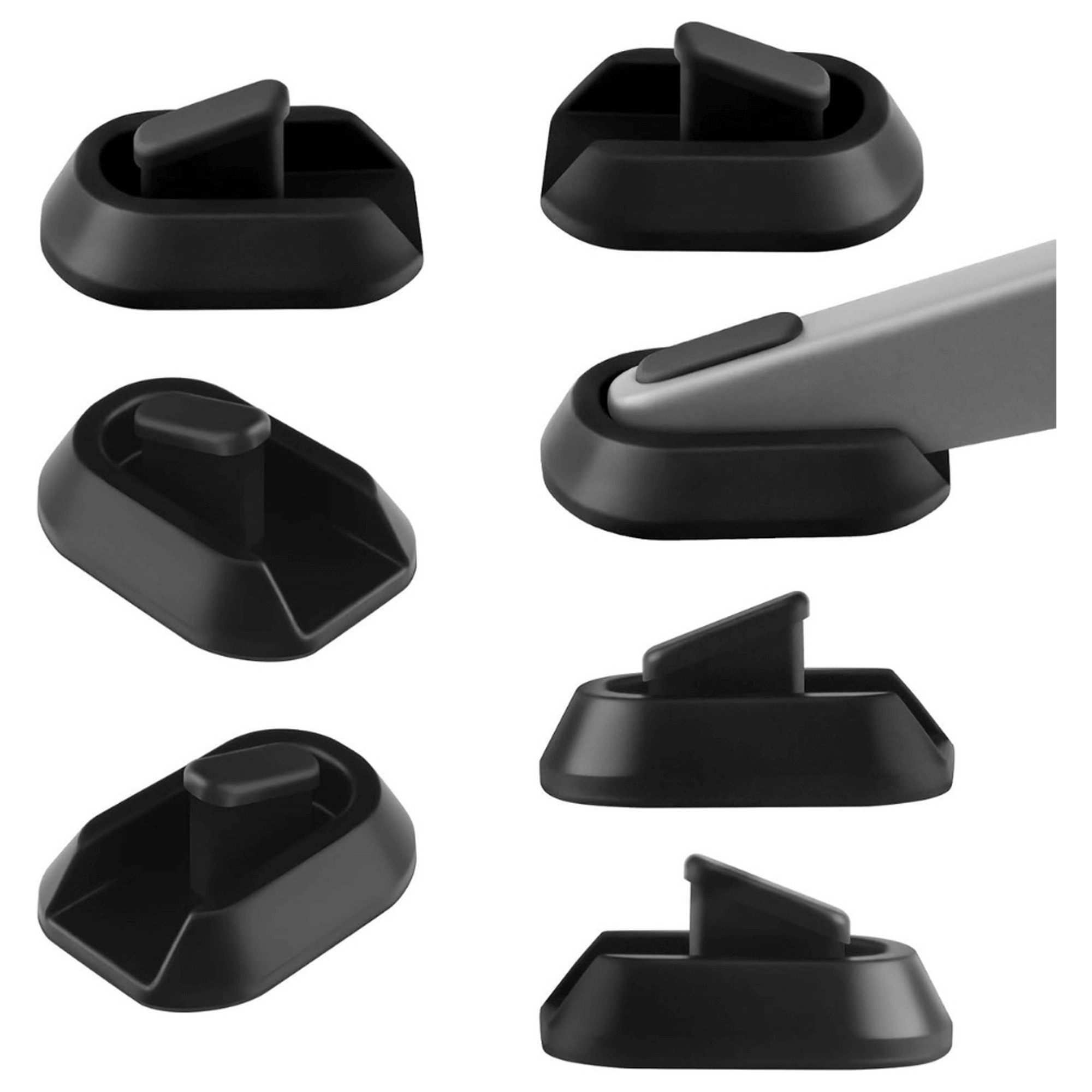 Bases De Silicona Para Starlink V2 | Antideslizantes y Firmes | Pack de 6 Unidades