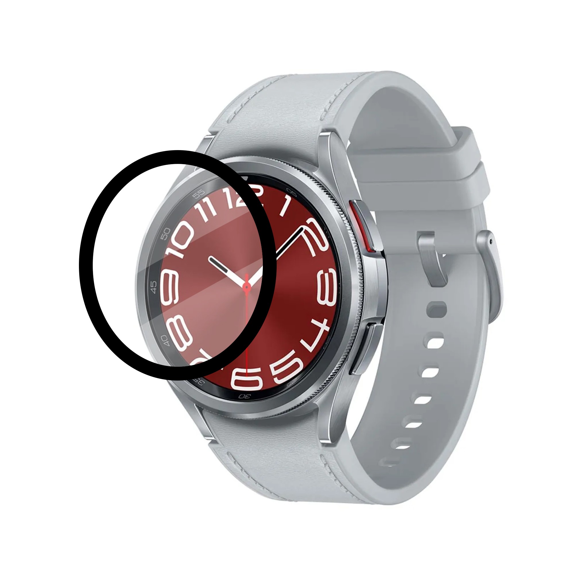 Vidrio Templado Nanoglass Para Samsung Galaxy Watch 6 Classic 43mm