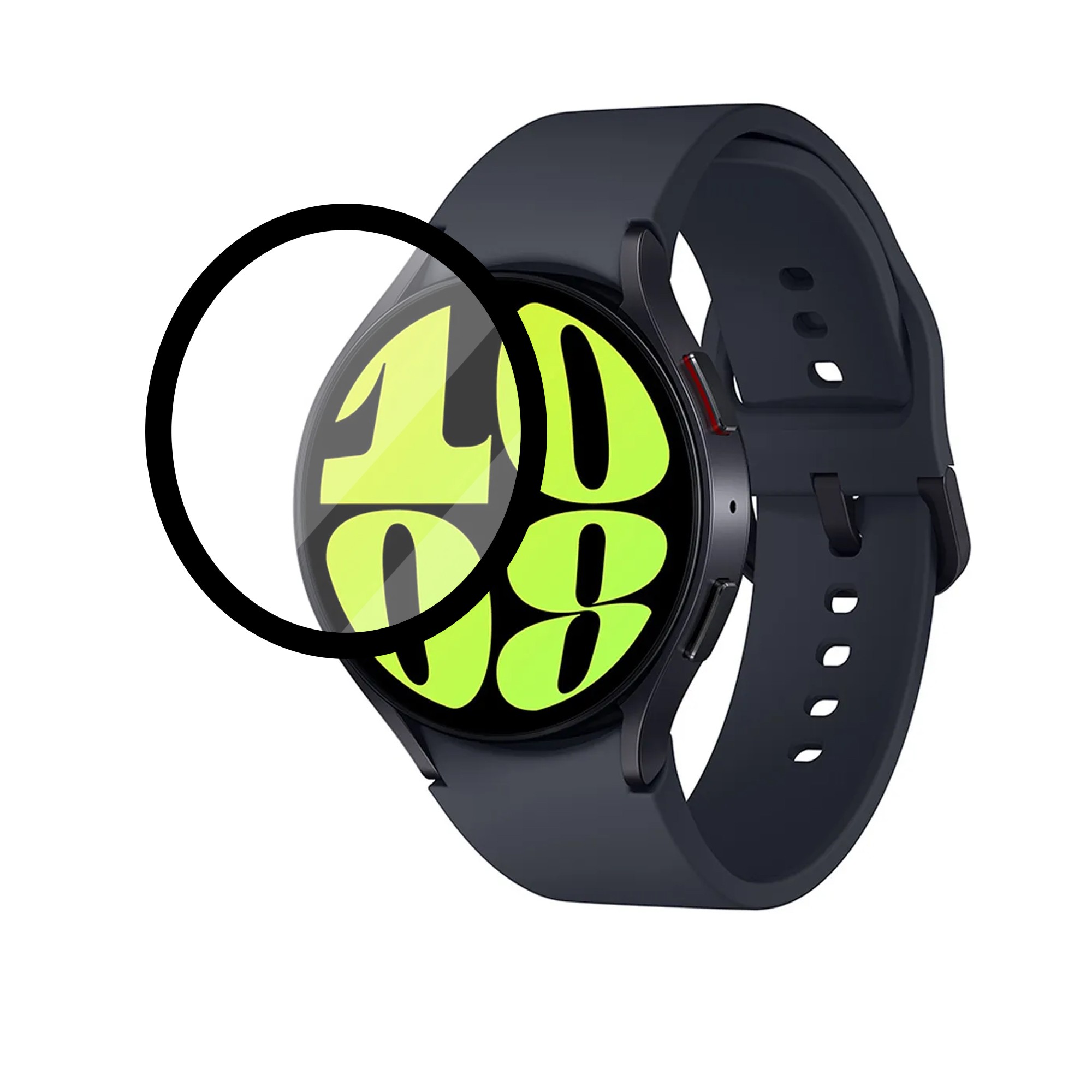 Vidrio Templado Protector de pantalla Nanoglass Para Samsung Galaxy Watch 6 44mm
