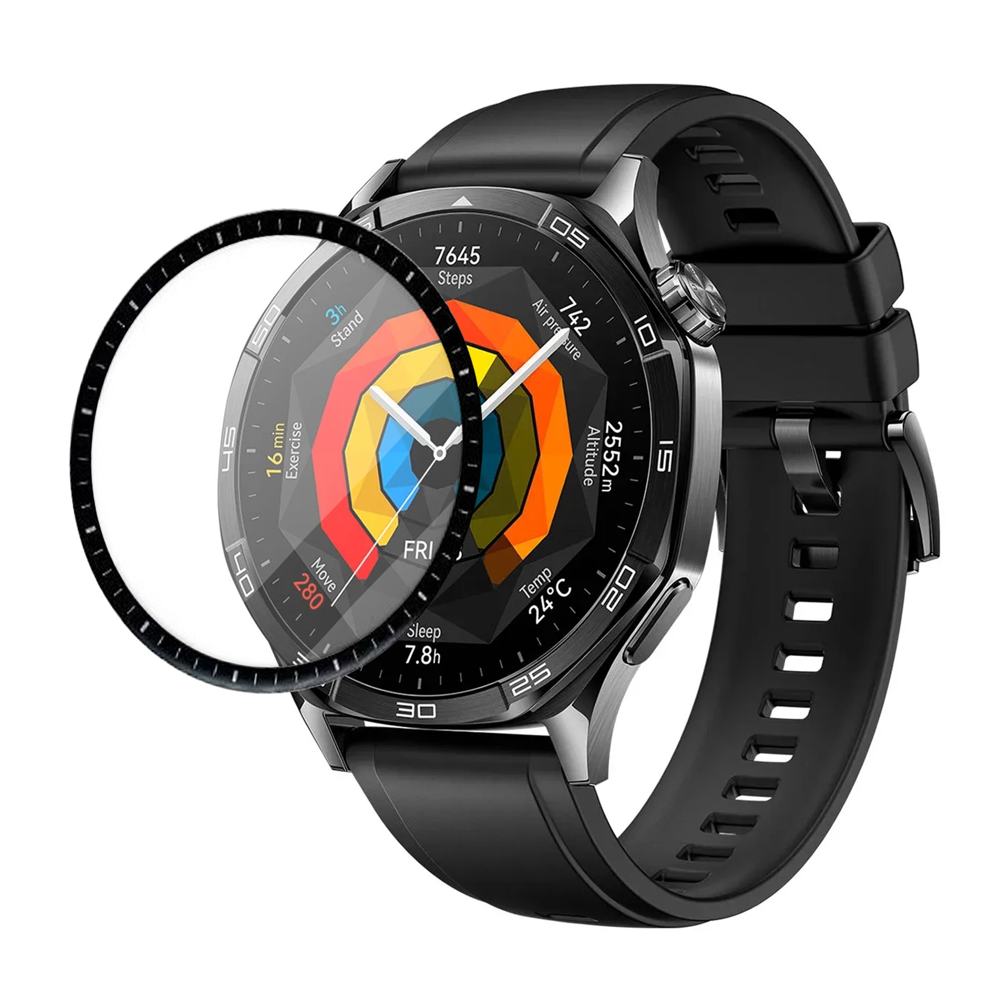 Vidrio Templado Protector de Pantalla Nanoglass Para Huawei Watch Gt5 46Mm