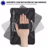 Estuche de Correa Con Manija 360° para Samsung Galaxy Tab S10 Lite (2025/2026) SM-X400 / SM-X406B - Image 5