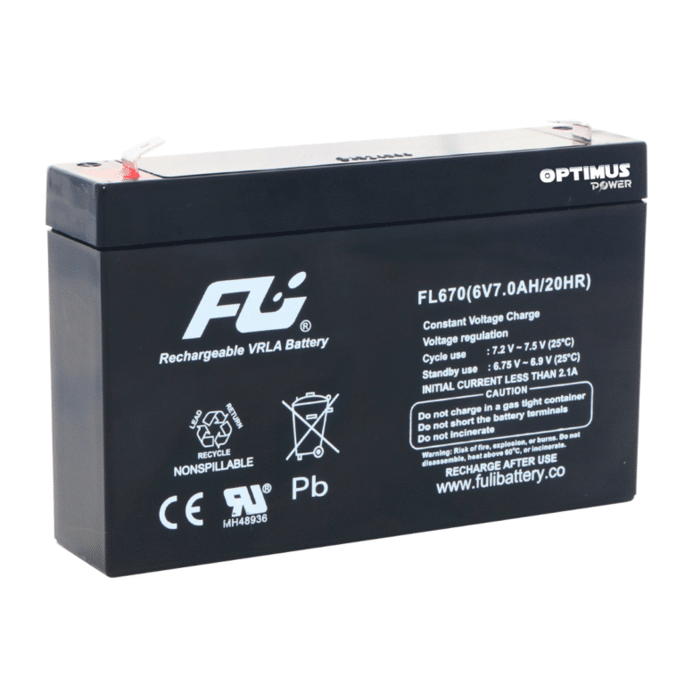 BATERIA SELLADA 6V-7AH REF. FL670GS