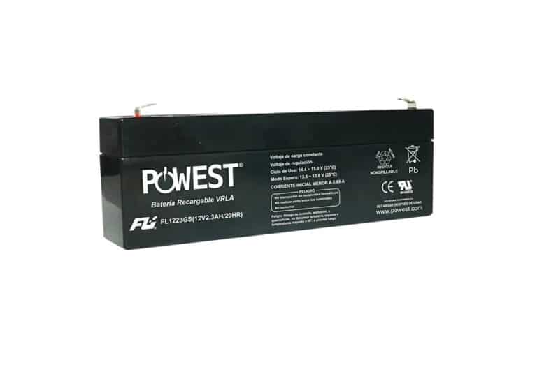 Batería Sellada 12V 2.3Ah FL1223GS Fuli Battery AGM VRLA