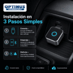 OPTIMUS CAST | Adaptador Inalámbrico CarPlay y Android Auto | Plug & Play USB | WiFi Dual Band + Bluetooth 5.2 | Actualizaciones OTA | Compatibilidad Universal - Image 2