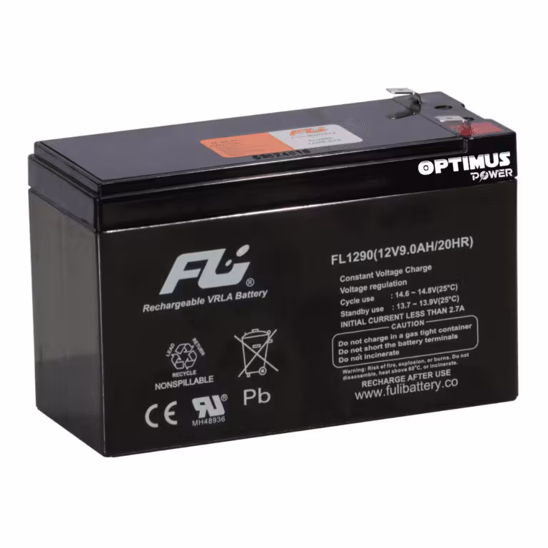 Batería Sellada AGM 12V 9Ah POWEST FL1290GS | Libre de Mantenimiento | UPS y Respaldo de Energía | Tecnología VRLA