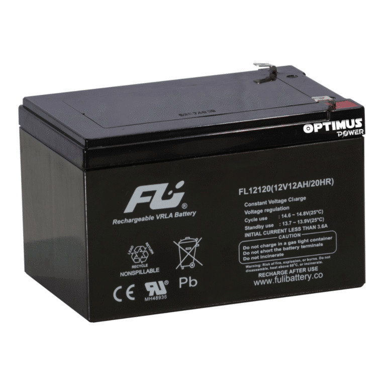 Batería Sellada AGM 12V 12Ah POWEST FL12120GS | Libre de Mantenimiento | UPS y Respaldo de Energía | Tecnología VRLA