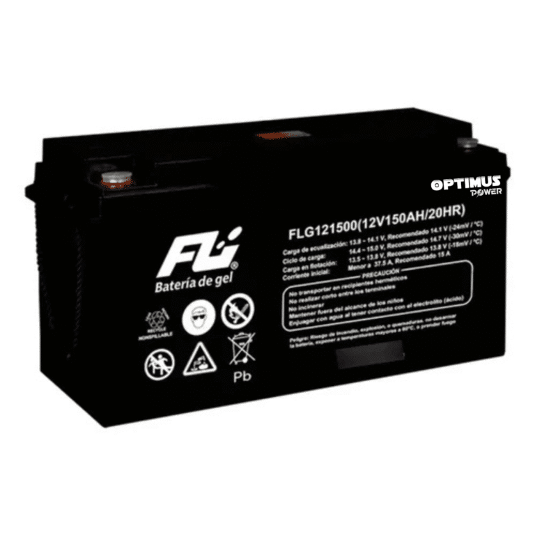 Batería GEL Ciclo Profundo 12V 150Ah POWEST FLS121500DC | Energía Solar | Deep Cycle VRLA | Off-Grid
