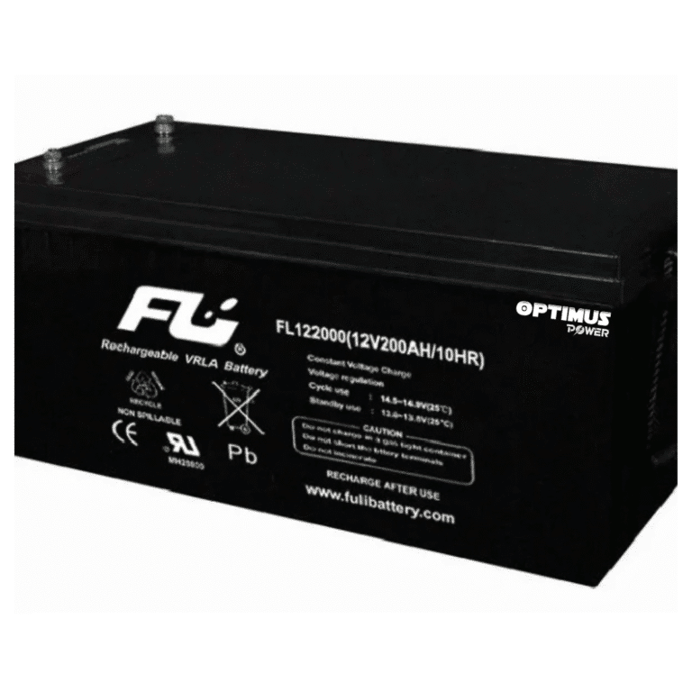 Batería GEL Ciclo Profundo 12V 200Ah POWEST FLS122000DC | Energía Solar | Deep Cycle VRLA | Off-Grid