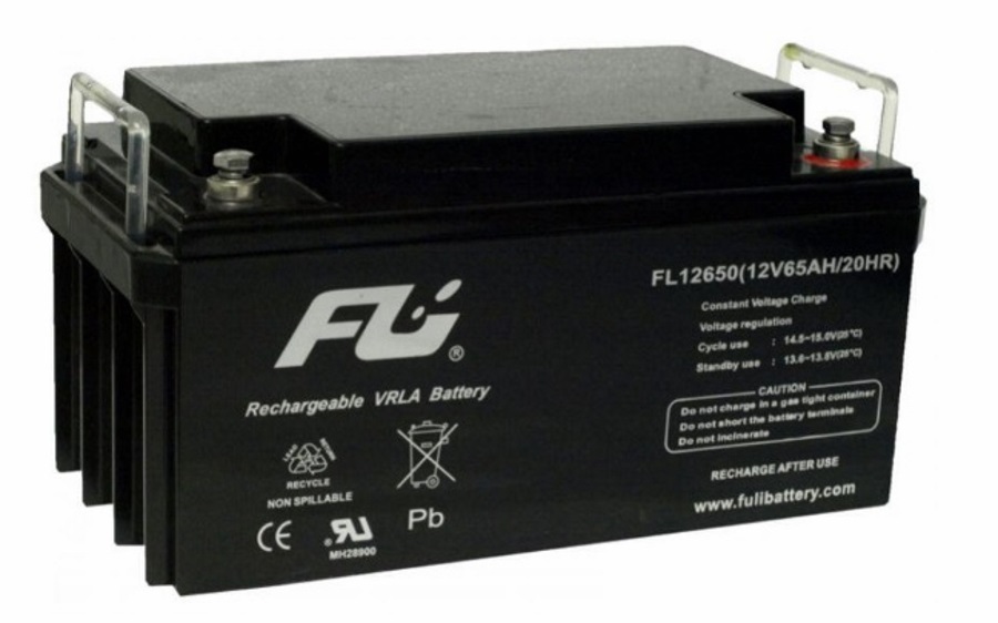 Fulibattery_FL12650GS.jpg Batería Sellada 12V 65Ah FL12650GS Fuli Battery AGM VRLA
