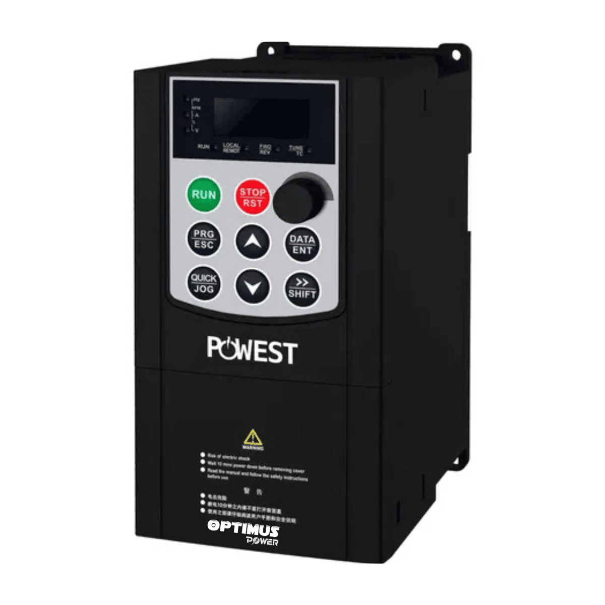 vfd-7725.png Variador de Frecuencia POWEST VFD 1.5kW 2HP | 220/240VAC Monofásico | Vectorial SVC | RS-485 - Image 1