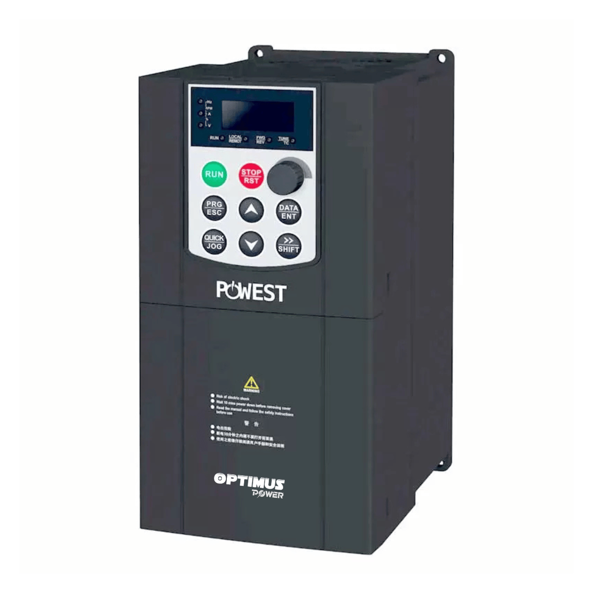 vfd-7726.png Variador de Frecuencia POWEST VFD 2.2kW 3HP | 220/240VAC Monofásico | SVC | Frenado Dinámico - Image 1